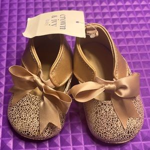 Metallic Baby Dress Shoes